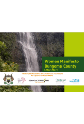Women Manifesto Bungoma County