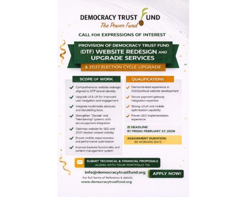 Terms of Reference for DTF Website Redesign & Upgrade