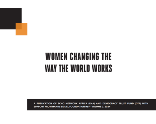 Women Changing The Way The World Works Volume 2-2024